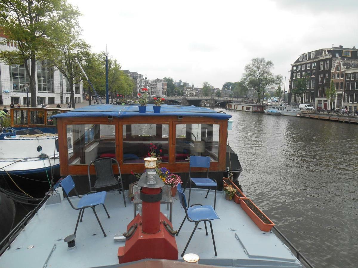 Waterloo Square River Vieuw Houseboat Amsterdam Dış mekan fotoğraf