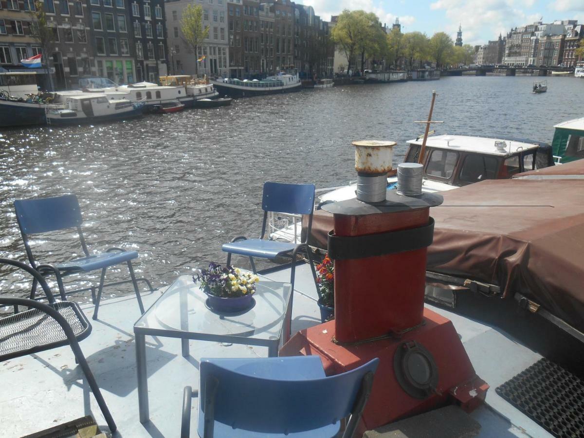 Waterloo Square River Vieuw Houseboat Amsterdam Dış mekan fotoğraf