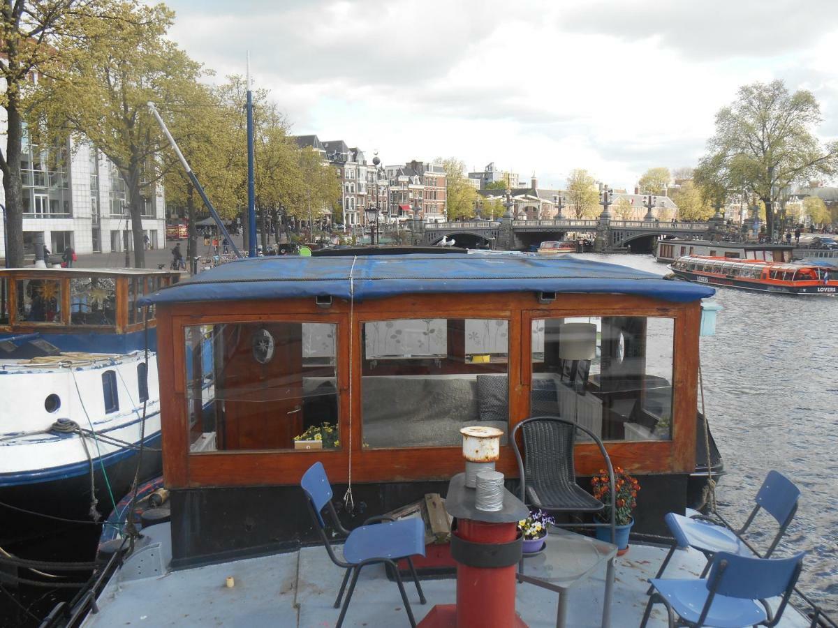 Waterloo Square River Vieuw Houseboat Amsterdam Dış mekan fotoğraf