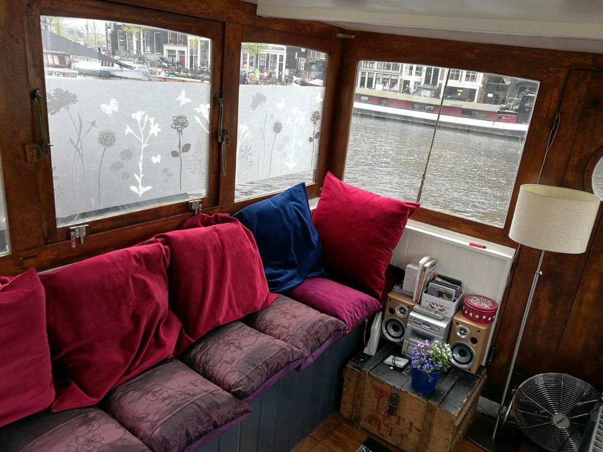 Waterloo Square River Vieuw Houseboat Amsterdam Dış mekan fotoğraf