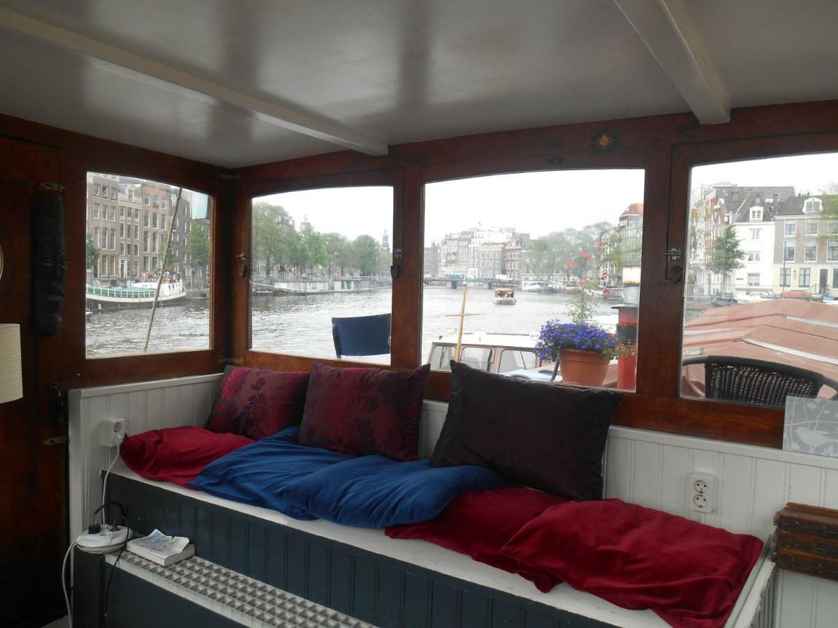 Waterloo Square River Vieuw Houseboat Amsterdam Dış mekan fotoğraf