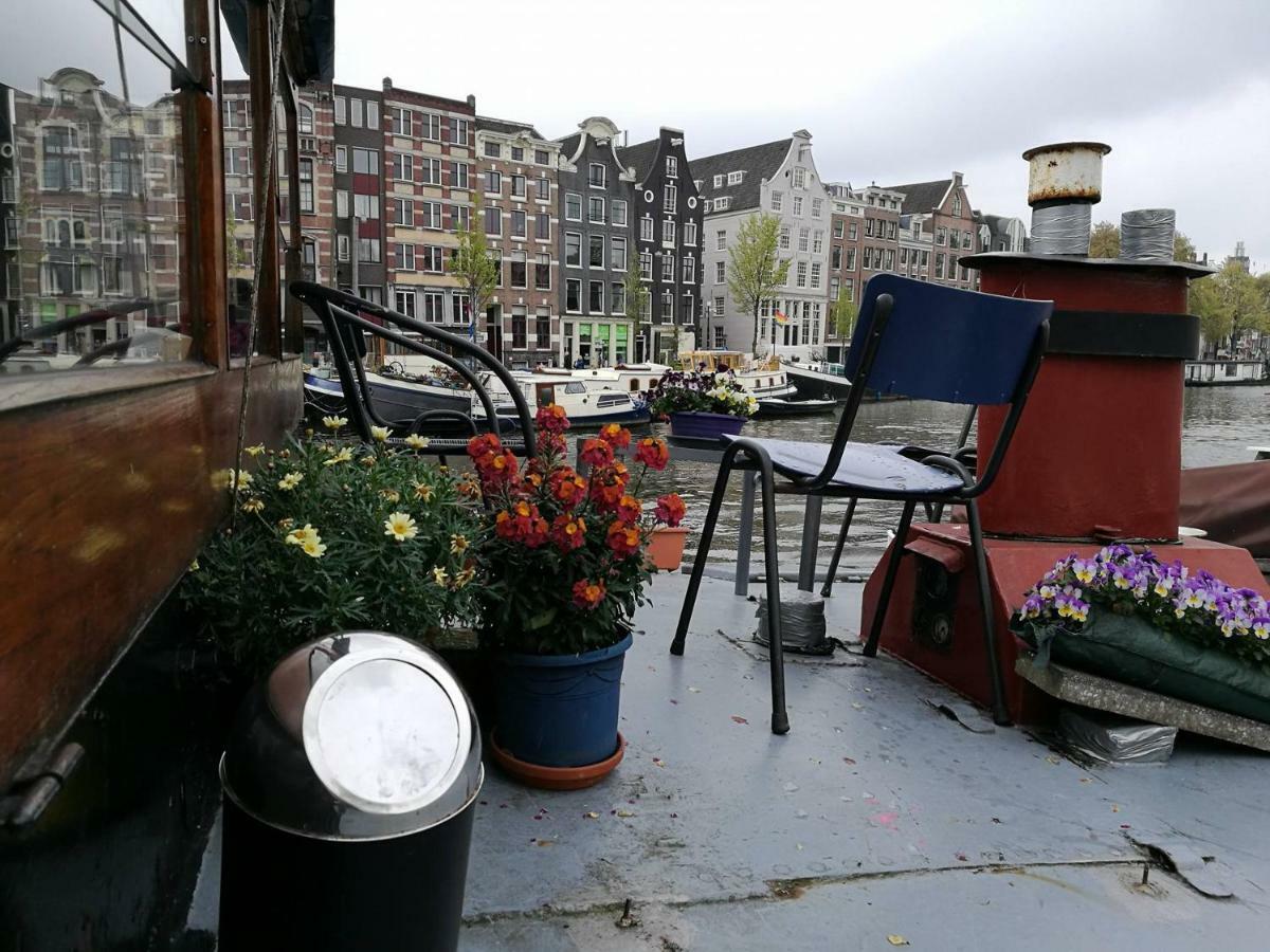 Waterloo Square River Vieuw Houseboat Amsterdam Dış mekan fotoğraf